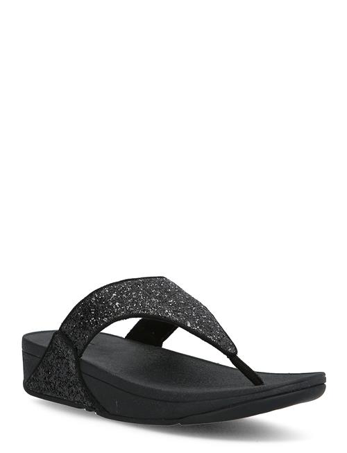 FitFlop Lulu Glitter Toe-Thongs FitFlop Black