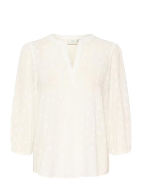 Kajollia Blouse Kaffe White