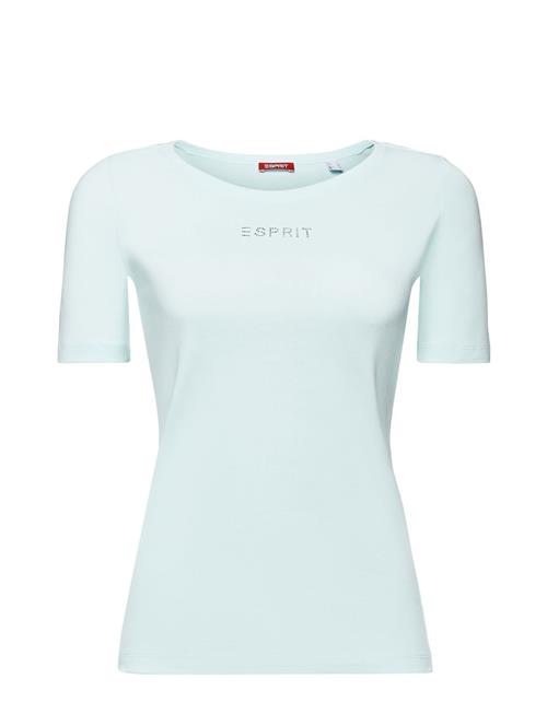 Se Esprit Casual T-Shirts Esprit Casual Blue ved Booztlet