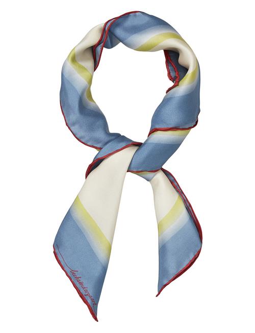 Se Becksöndergaard Blanco Sia Scarf Becksöndergaard Blue ved Booztlet