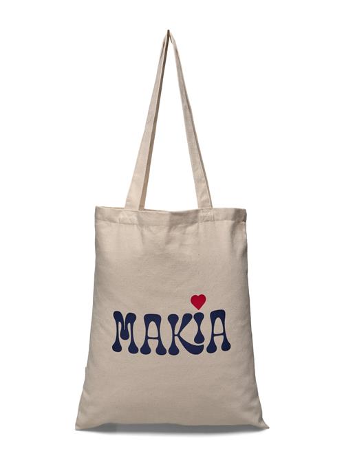 Se Makia Sweetheart Tote Bag Makia Beige ved Booztlet