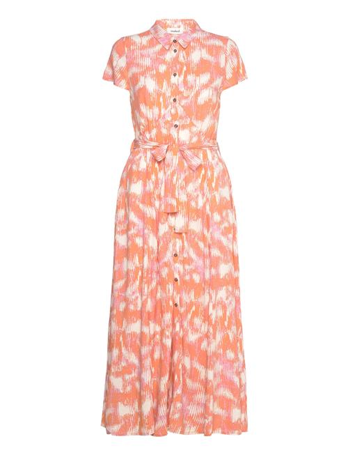 Slarjana Maxi Dress Ss Soaked In Luxury Orange