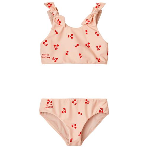 Liewood Bow Mønstret Bikini Cherries/Apple Blossom | Lyserød | 92 cm