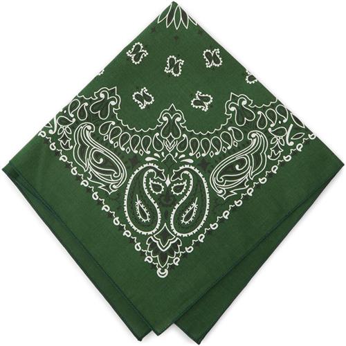 Quint Bandana Paisley Grøn