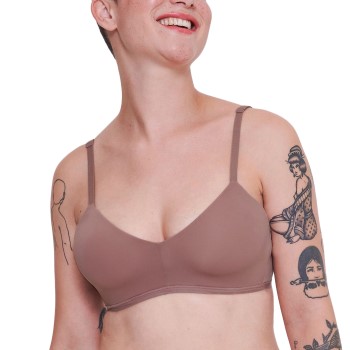 Sloggi Bh Soft Adapt Padded Bra Brun Large Dame