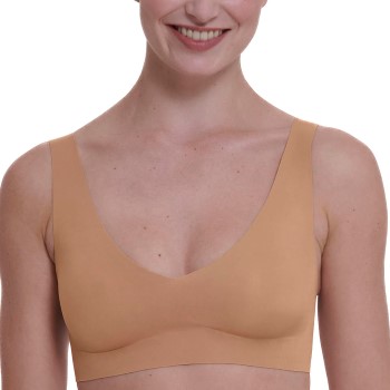 Sloggi Bh ZERO Feel 2 0 Bralette Beige X-Small Dame