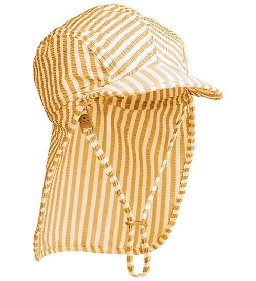 Se Liewood Liewood Solhat - Lusio - Yellow Mellow/CrÃ©me De La CrÃ©me ved KidsWorld