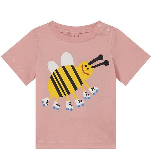 Se Stella McCartney Kids Stella McCartney Kids T-shirt - Rosa m. Bi ved KidsWorld