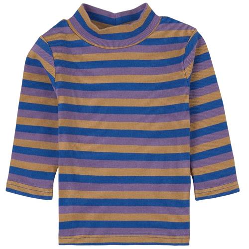 The Campamento Stribet Ribbet T-shirt Blå | Blå | 1-2 years