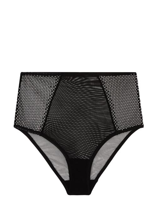 Se Understatement Underwear Mesh Highwaist Briefs Understatement Underwear Black ved Booztlet