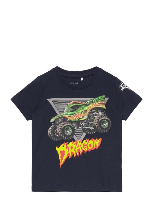 Nmmfeodor Monsterjam Ls Top Box Vde Name It Navy