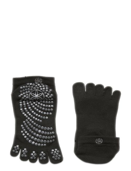 Gaiam Gaiam Grey Grippy Yoga Socks Gaiam Black