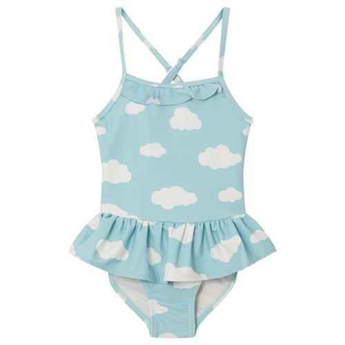 Kuling Biarritz Mønstret Badedragt Med Skyer Blå 110/116 cm  Blå  110/116 cm  Unisex