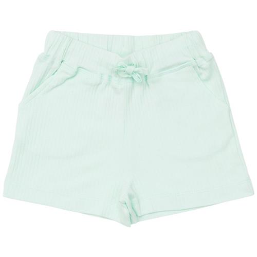 Copenhagen Colors Ribbet Shorts Mintgrøn 92 cm  Grøn  92 cm  Unisex