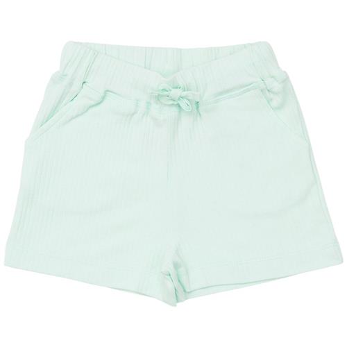 Copenhagen Colors Ribbet Shorts Mintgrøn | Grønn | 92 cm