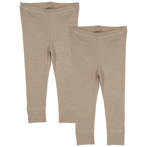 Copenhagen Colors 2-pak Leggings Natural Melange | Beige | 56 cm