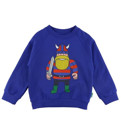 DanefÃ¦ DanefÃ¦ Sweatshirt - Danamerika - Royal Blue Erik Din Ven