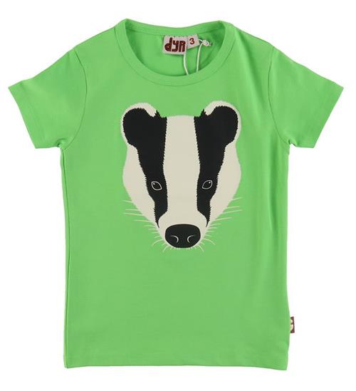 Se DYR-Cph T-Shirt - Dyrgrowl - Bright Green GrÃ¦vling ved KidsWorld