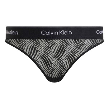 Calvin Klein Trusser Modern Lace Bikini Brief Sort polyamid Large Dame