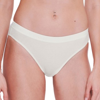 Sloggi Trusser 3P GO Casual High Leg Brief Hvid bomuld X-Small Dame