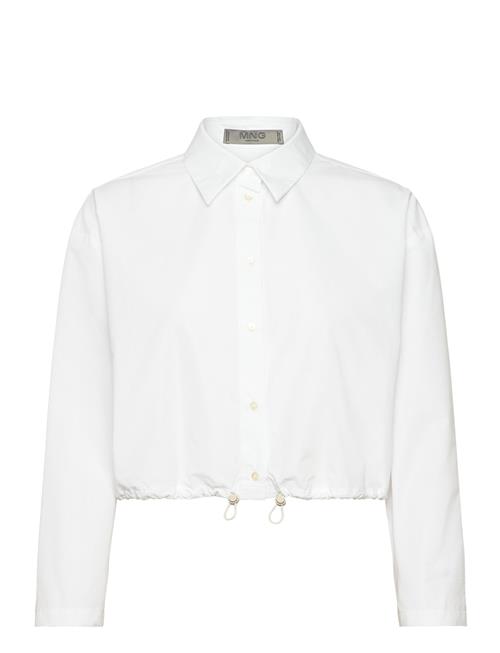 Mango Cotton Parachute Shirt Mango White