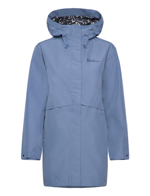 Se Jack Wolfskin Cape West Coat W Jack Wolfskin Blue ved Booztlet