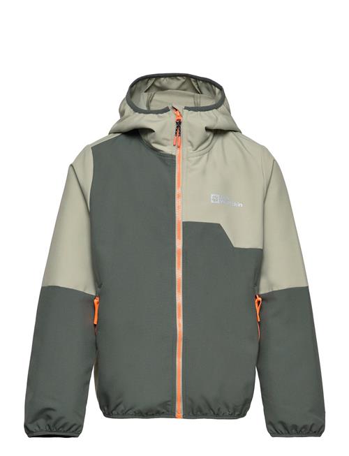 Jack Wolfskin Turbulence Hooded Jkt K Jack Wolfskin Green