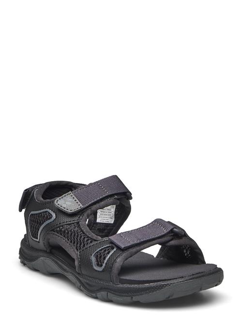 Se Jack Wolfskin Taraco Beach Sandal K Jack Wolfskin Black ved Booztlet