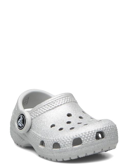 Classic Glitter Clog T Crocs Silver