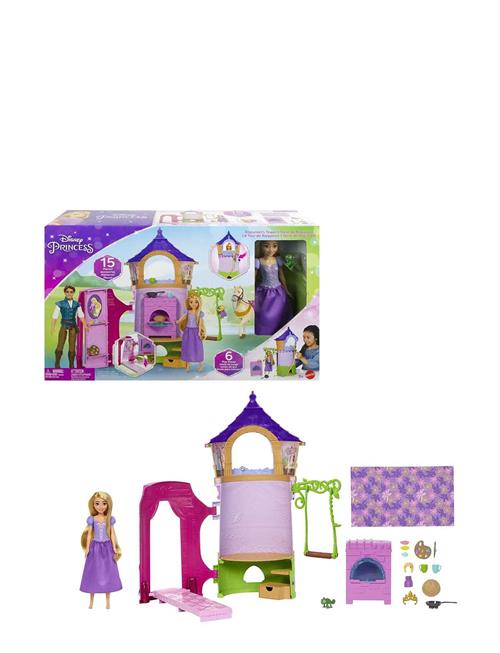 Se Disney Princess Disney Princess Rapunzel's Tower Playset Disney Princess Patterned ved Booztlet