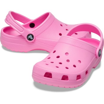 Se Crocs Classic Clog Kids Frosty Pink US C11 (EU 28-29) Barn ved Timarco