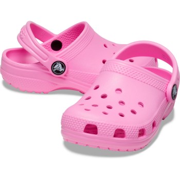 Se Crocs Classic Clog Toddler Frosty Pink US C9 (EU 25-26) Barn ved Timarco