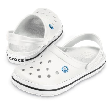 Crocs Crocband Unisex Hvid US M5 (EU 37-38)