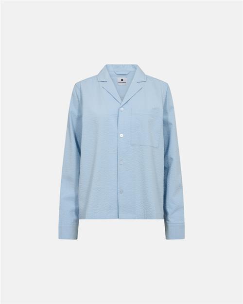 Pyjamasskjorte | Bambusviskose | Lys blå