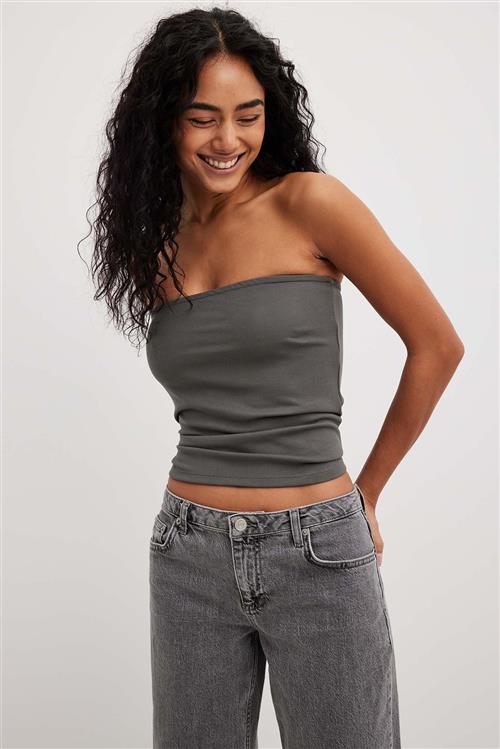 NA-KD Basic Tubetop - Grey