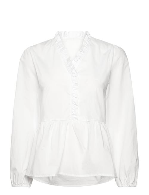 Matti Blouse Poplin Noella White