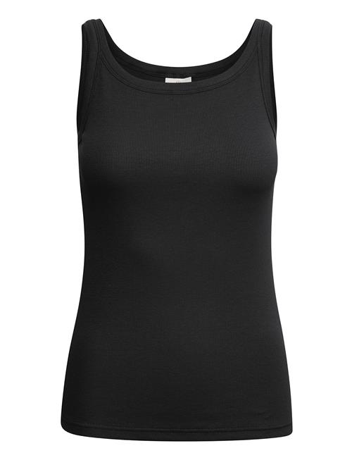 Se Kaffe Kacarna Tank Top Kaffe Black ved Booztlet