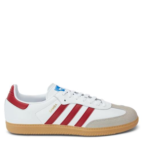 Se Adidas Originals Samba Og If3813 Hvid/rød ved Quint