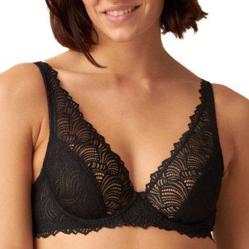 NATURANA Bh Friday Underwired Bra Sort polyamid B 75 Dame