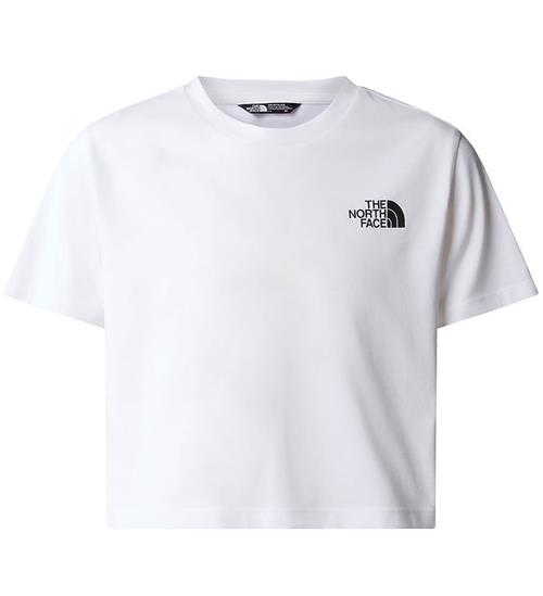 The North Face T-shirt - Crop Simple Dome - Hvid