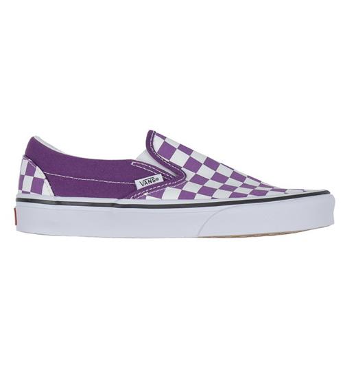 Vans Vans Sko - Classic Slip-On - Checkerboard - Dark Purple