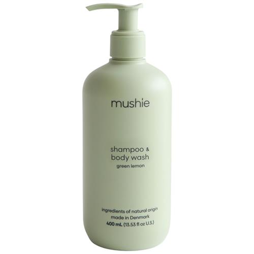 Se Mushie Shampoo Og Bodywash Til Baby Green Lemon | Grønn | 0 ved Babyshop