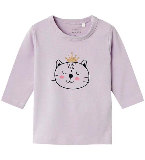 Se Name It Bluse - NbfVubie - Orchid Petal/Cat Face ved KidsWorld