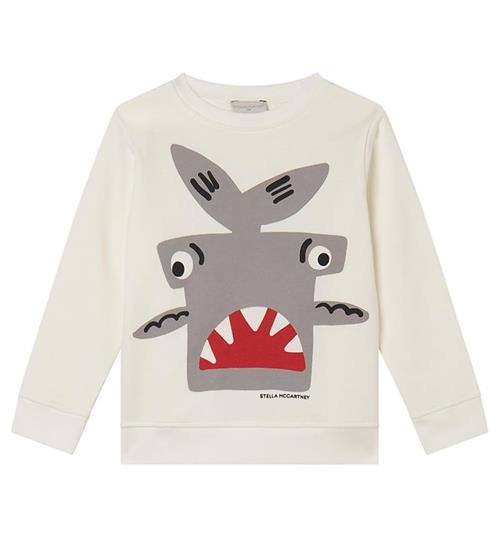 Stella McCartney Kids Stella McCartney Kids Sweatshirt - Hvid m. Haj