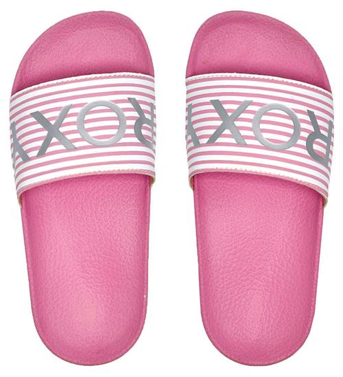 Se Roxy Badesandaler - Slippy II - Fuchsia ved KidsWorld