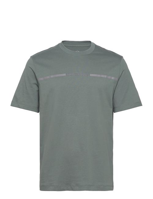 Se Armani Exchange T-Shirt Armani Exchange Green ved Booztlet