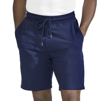 Se Bread & Boxers Bread and Boxers Lounge Shorts Marineblå økologisk bomuld Small Herre ved Timarco