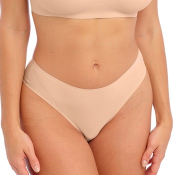 Fantasie Trusser Smoothease Invisible Stretch Thong Beige polyamid One Size Dame