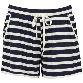 Se Missya Softness Shorts Marine Stribet modal Small Dame ved Timarco