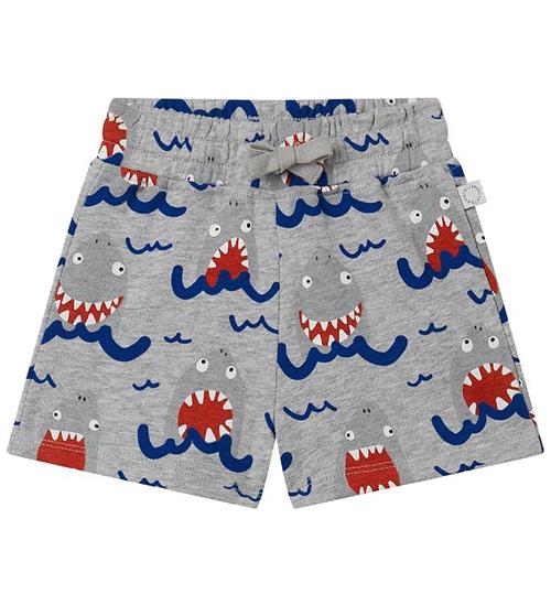 Stella McCartney Kids Stella McCartney Kids Sweatshorts - GrÃ¥meleret m. Hajer